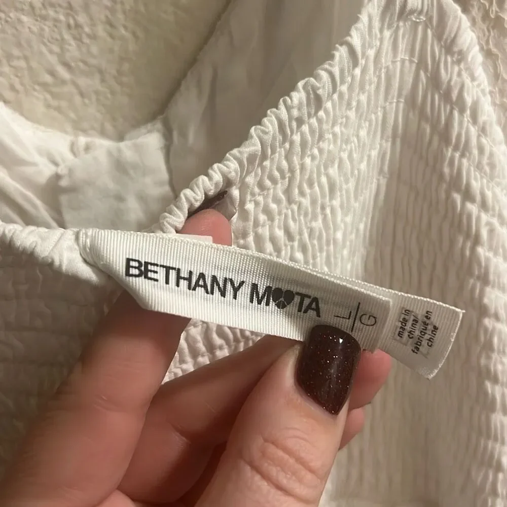 ✨Aeropostale × Bethany Mota Limited Edition White Sz Large Dress✨